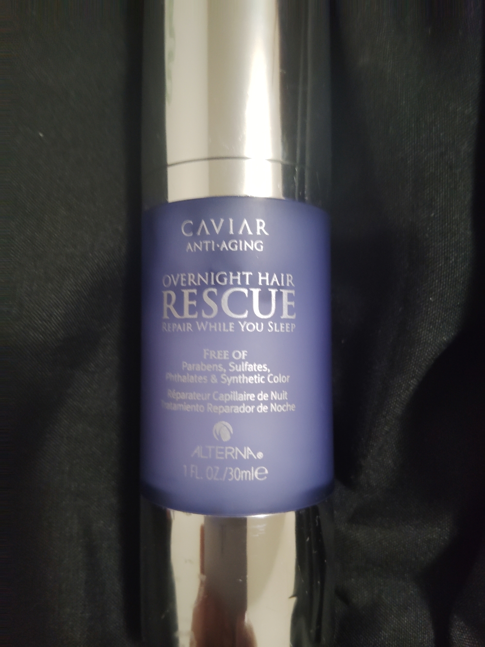 Alterna Caviar Anti-Aging Overnight Hair Rescue Treatment — Blue